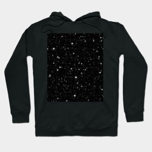 Black Sky With Stars Hoodie